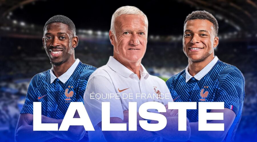 Mondial 2026: La liste de Deschamps dévoilée