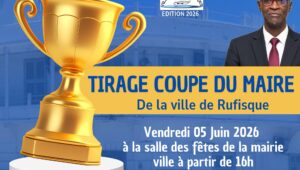 « Coupe du Maire 2026 : Rufisque lance officiellement la compétition avec le grand tirage ».