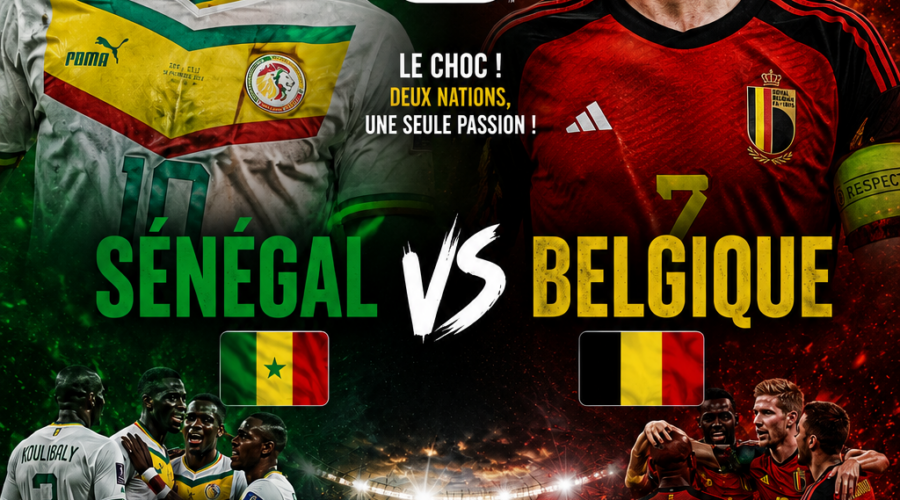Coupe du monde 2026 : le Sénégal tombe sur un gros morceau, rendez-vous avec la Belgique !