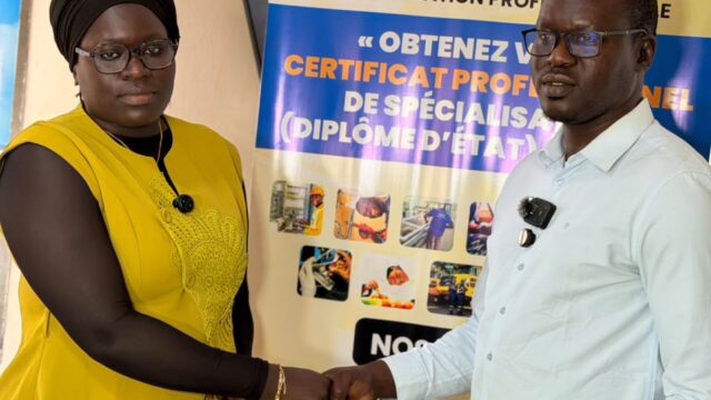 Employabilité : Mme Ndoye Seynabou Diop frappe fort : 50 bourses de formation professionnelle pour les jeunes de Rufisque Nord