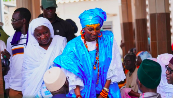 TOURNEE A RUFISQUE ET BARGNY- Anta Babacar honorée en « Linguère léboue »
