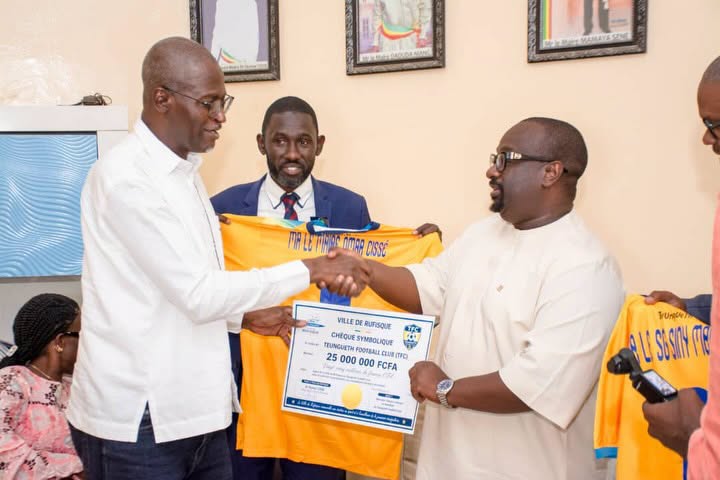 La Ville de Rufisque accorde 25 millions FCFA à Teungueth FC pour la Ligue des champions