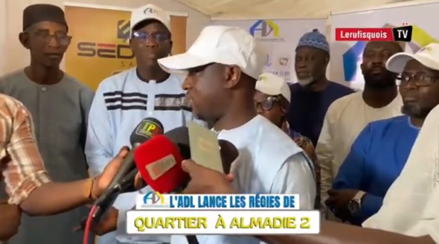 Rufisque : lancement du projet des Régies de quartier en partenariat avec SEDIMA aux Almadies 2