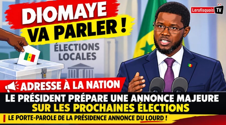 « Le Pr. Diomaye va s’adresser à la nation…»: L’annonce du Porte-parole de la Présidence