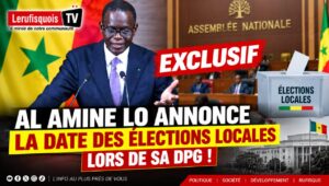 DPG : Al Aminou Lô fixe la date des élections locales au 17 janvier 2027