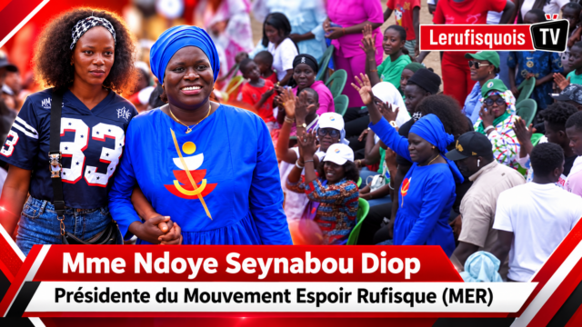 Diorga : Une foule mobilisée autour de Mme Ndoye Seynabou Diop pour des solutions aux inondations, à l’éducation et à l’emploi des jeunes !
