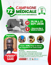 72 heures médicales de NAM : plus de 700 personnes bénéficient de soins à Nioro