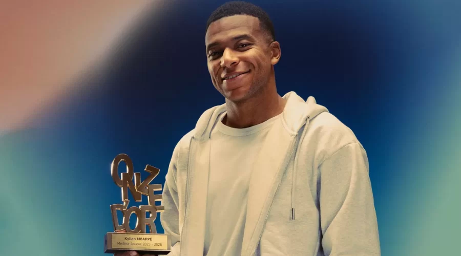 France : Kylian Mbappé sacré Onze d’Or du meilleur joueur de la saison 2025-2026